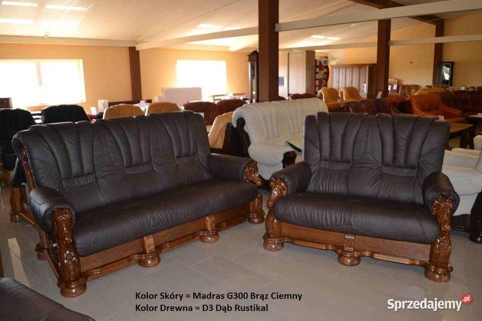 Nowy Komplet 321 MUSTANG Stylowy rzeźbione Konie sprzedam