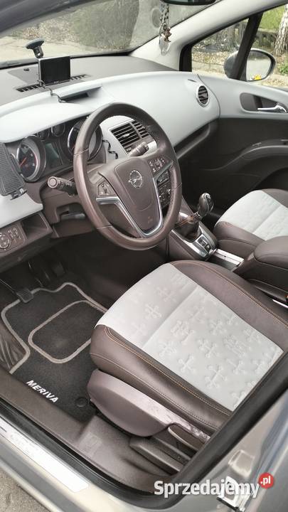 OPEL MERIVA B bezwypadkowa 2010 r mały przebieg Zarejestrowany w Polsce Strzelce Krajeńskie sprzedam