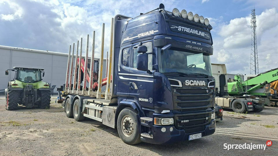 Scania R 580 LA 6x4 ES Topline E6 265t Grójec