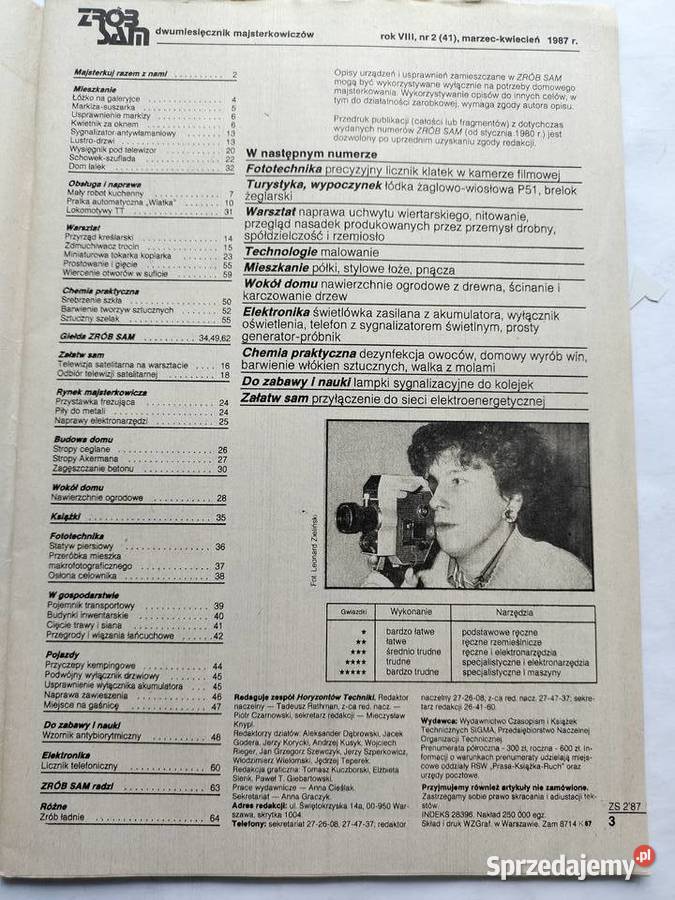 Zrób sam czasopisma 1981 1990r pomorskie