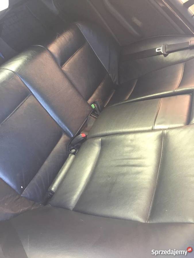 Wnętrze Bmw e46 sedan czarna skóra Wyposażenie wnętrza Części samochodowe pomorskie Tczew