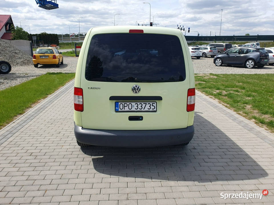 Volkswagen Caddy 19tdi 105 5 Osobowy Klima Raty 1896cm3 opolskie Strobice