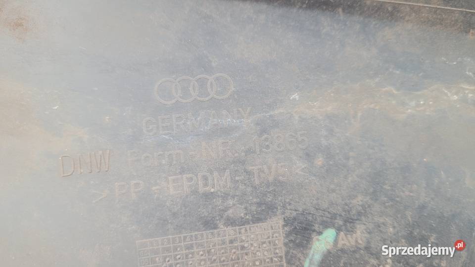 AUDI A6 C6 KOMBI SPOILER DOKŁADKA ZDERZAKA TYŁ