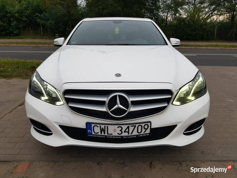 Mercedes E 220 E220 CDI Biała Perła Super Stan Włocławek