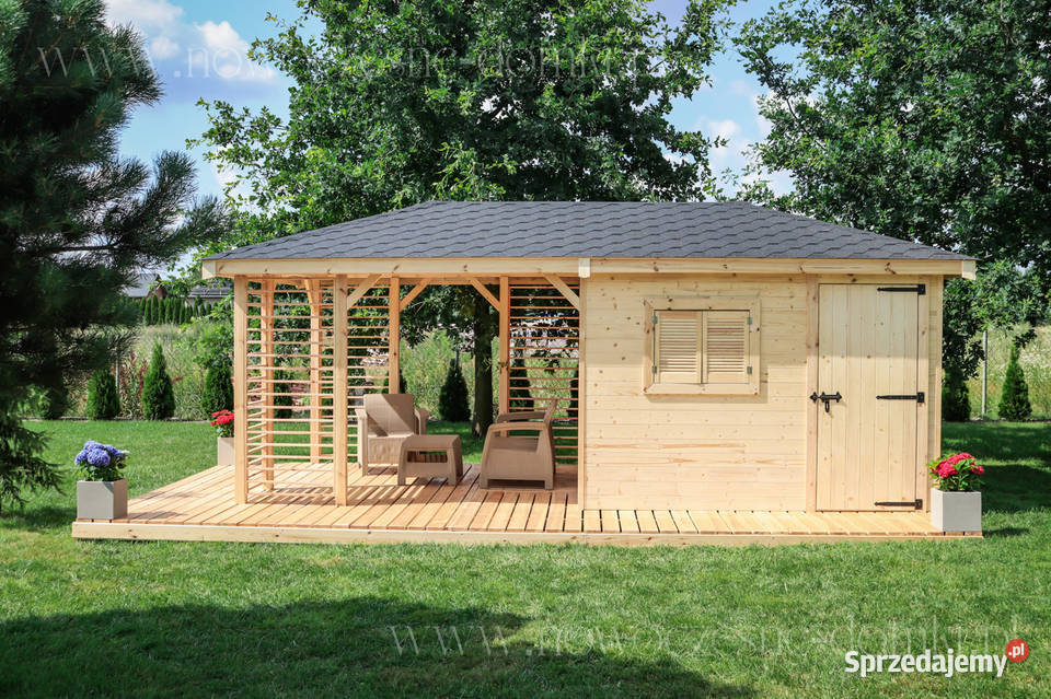 Domek narzędziowy Altana 4x6m La Mare 1 kujawsko-pomorskie Toruń