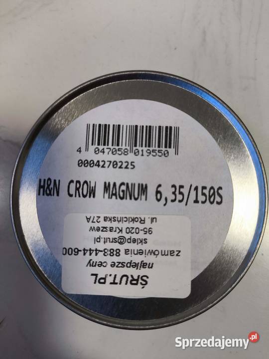 Śrut 635mm HN Crow Magnum 25cal Sporty strzeleckie i myślistwo podkarpackie Rzeszów