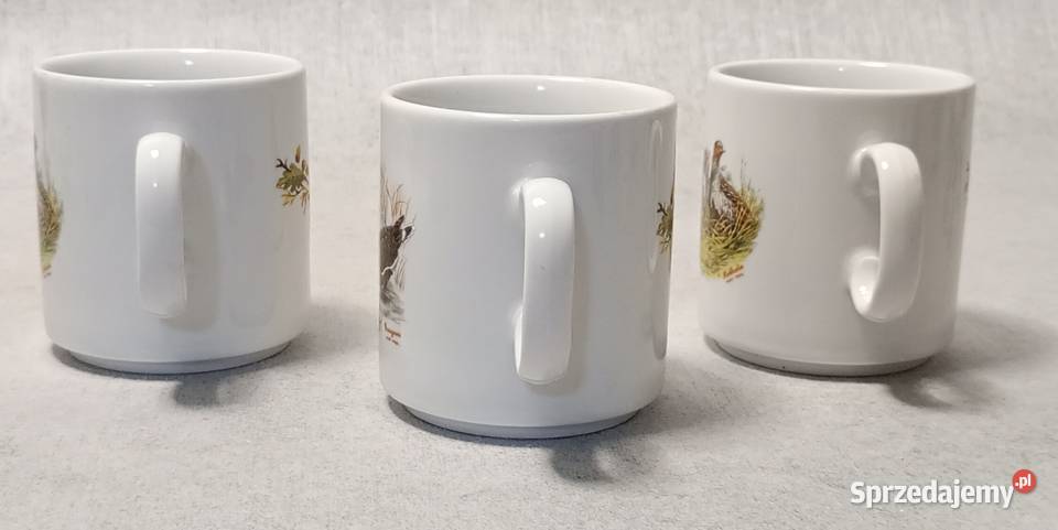 Seltmann Weiden Zestaw Porcelanowych Kubków Łódź