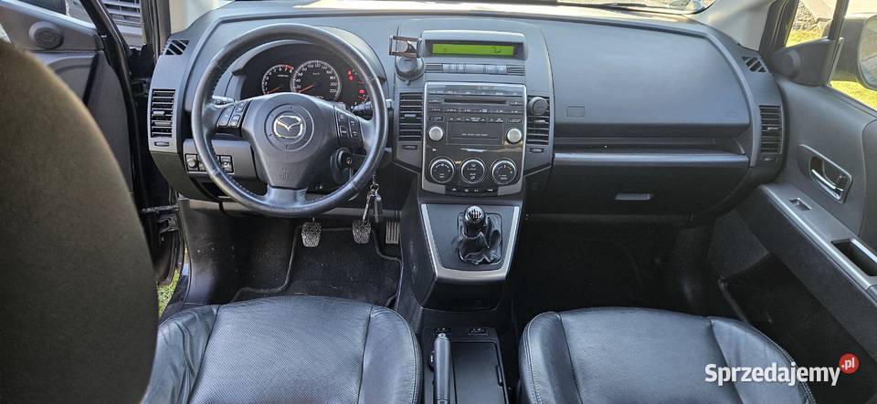 Mazda 5 Exlusive Uszkodzony silnikBenzyna lakier metallic Kodrąb sprzedam