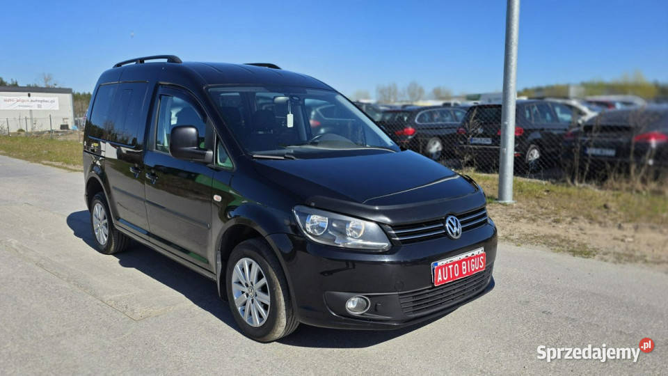 Volkswagen Caddy climatronic 4 MOTION vebasto tempomat Lębork