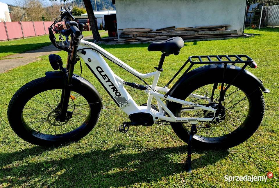 Rower elektryczny górskomiejski fatbike nowy Gołkowice Dolne