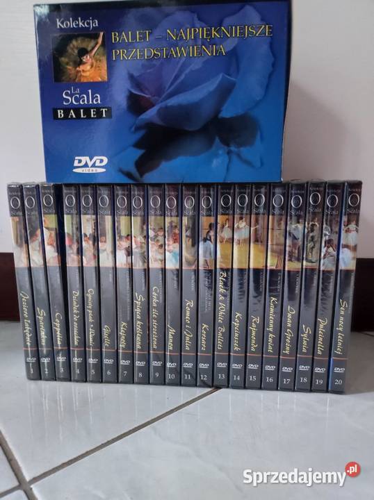 kolekcja DVD balet La Scala Jezioro łabędzie Kielce sprzedam