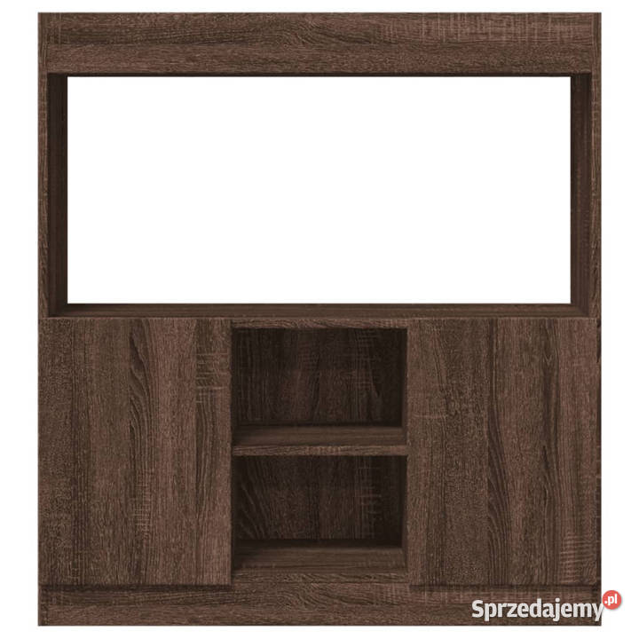 Wysoka szafka brązowy dąb 92x33x100 WM855130 Warszawa sprzedam
