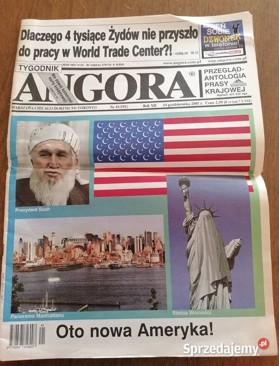 CzasopismoTygodnik ANGORA 41 z 14102001r