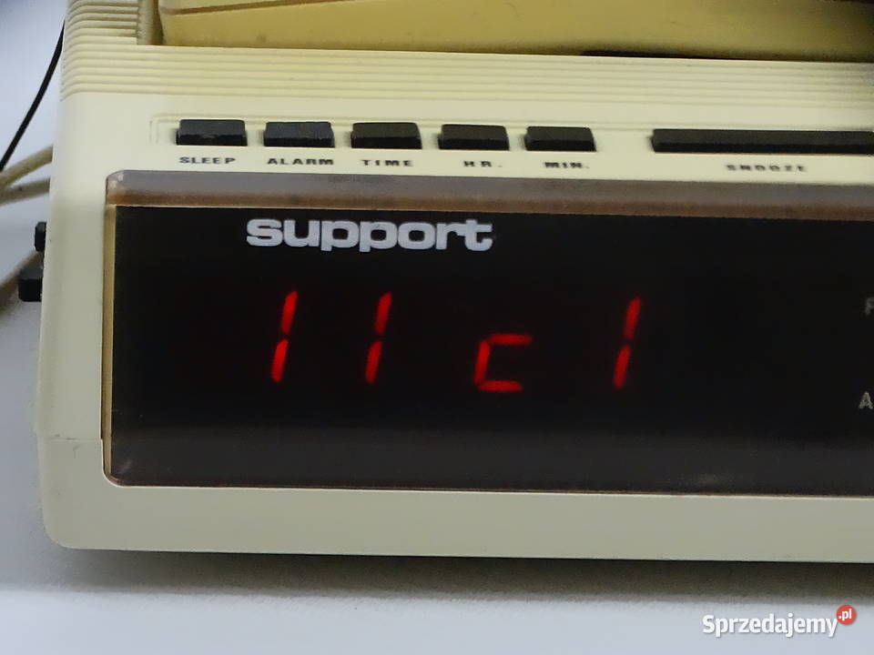 Retro RadioBudzik Telefon Support CR666 Sprawne Biłgoraj