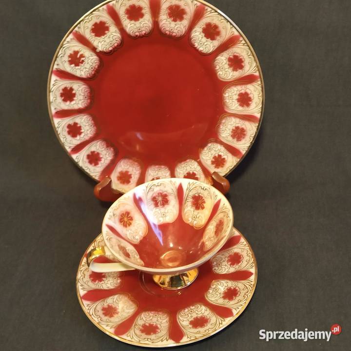 Ekskluzyywn Zestaw Śniadaniowy Bavaria Karmazyn Piła