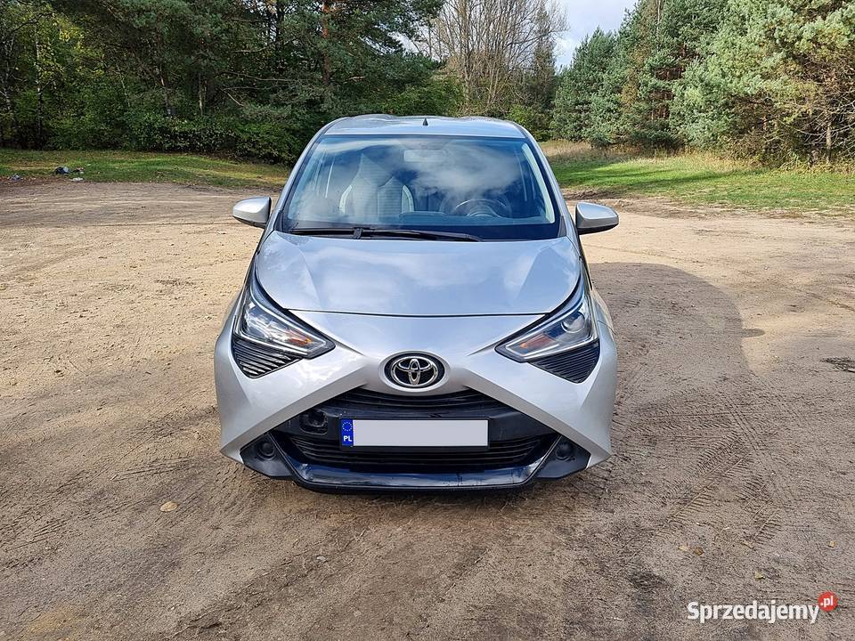 Toyota Aygo 2018 rok 89 tys km Klimatyzacja Elektryka Tablet Alufelgi