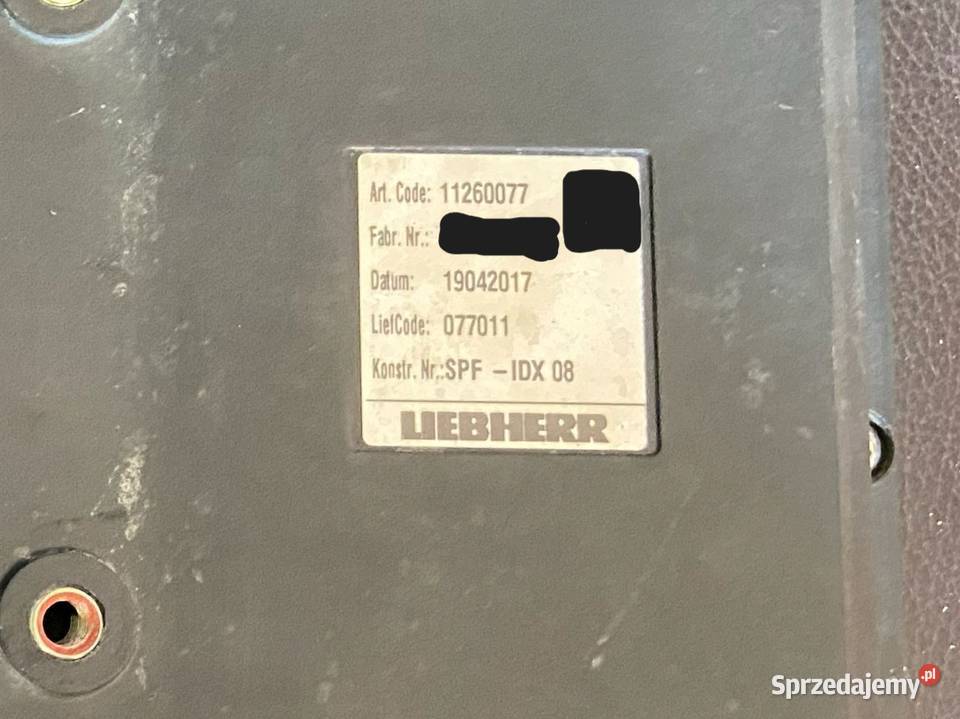 Panel Lcd Liebherr sprzedam