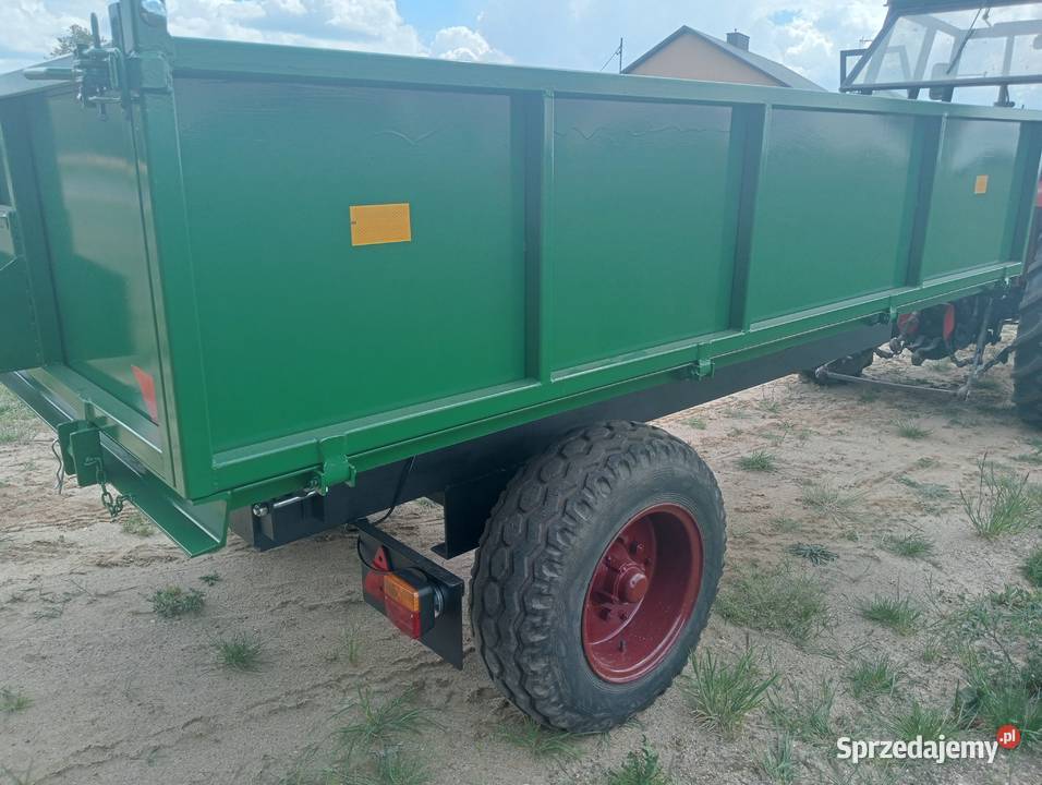 Przyczepa jednoosiowa wywrotka do tyłu Radomsko