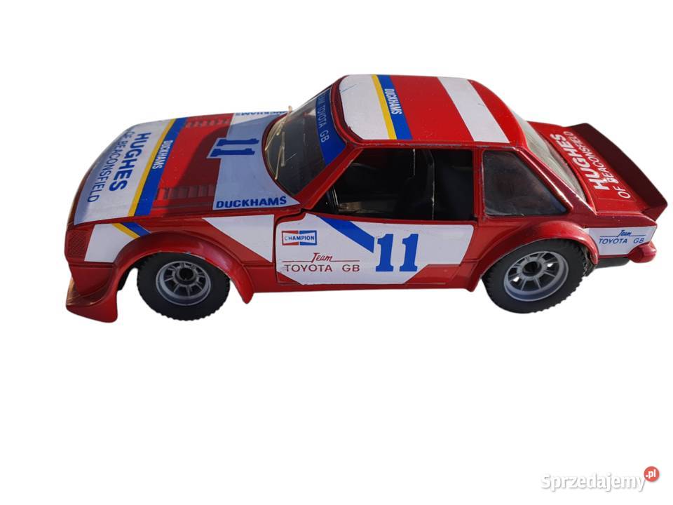 Stara zabawka model samochodu Toyota Celica Cieszyn