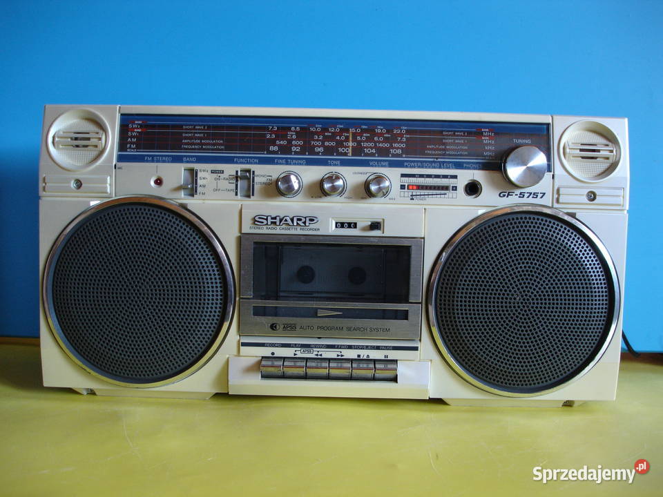 Radiomagnetofon SHARP GF5757 Zielona Góra sprzedam