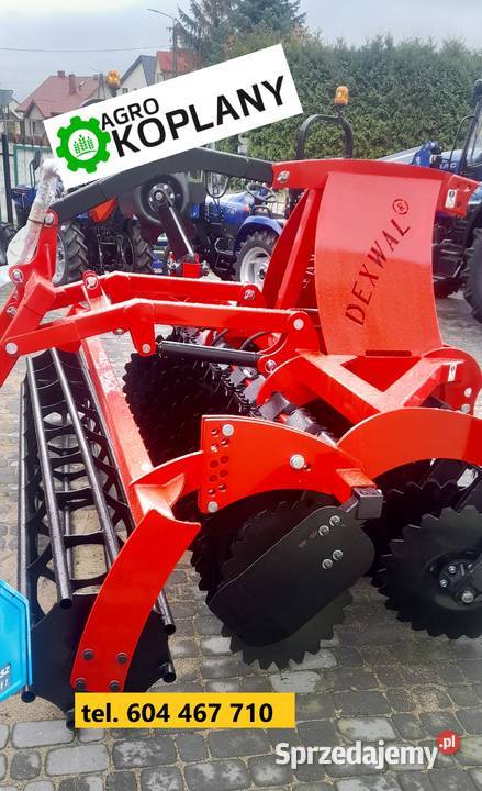 Agregat uprawowosiewny talerzowy TUR 3 m Dexwal Juchnowiec Górny