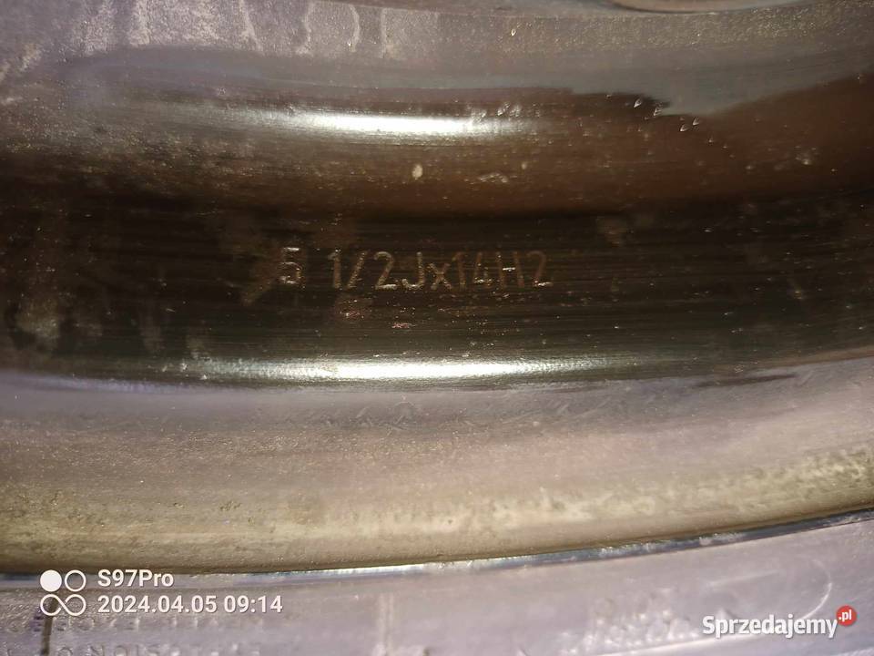 Citroen C3 Koła Felgi stalowe Opony Letnie 14 Grabowiec-Góra