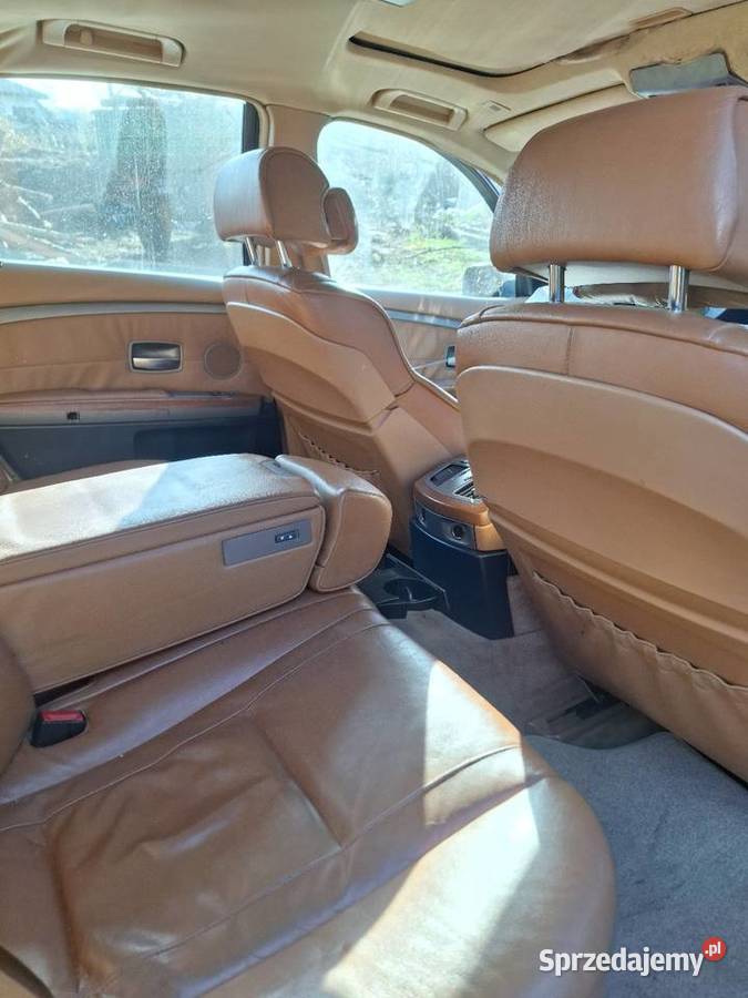 BMW E65 745i N62B44 NA CZĘŚCI łopatki zmiany biegów Sieradz