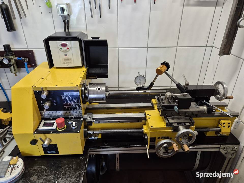 Tokarka Prazimat DLZ 180x450 z osprzętem Słupsk