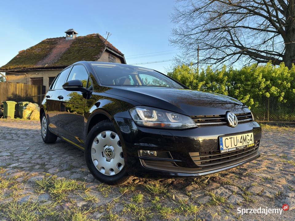 VW Golf VII 16TDI Czarna perła Idealny Tuchola