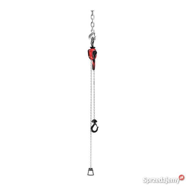 Kompaktowa wciągarka łańcuchowa 250 grzechotka Poczesna
