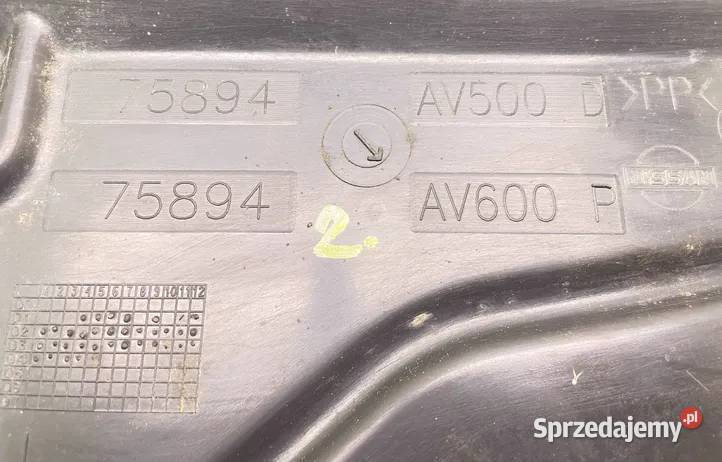 NISSAN PRIMERA OSŁONA DOLNA SILNIKA 75894AV500