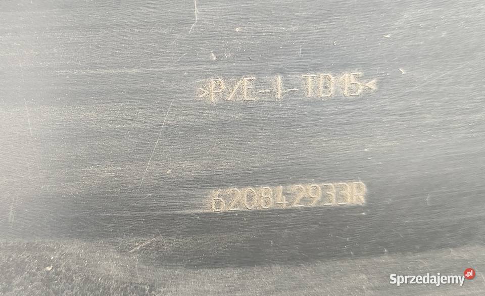 RENAULT CAPTUR 1317 ZDERZAK PRZÓD 620842933R zachodniopomorskie Wałcz