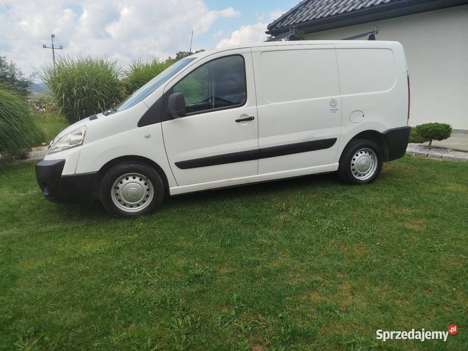 Fiat Scudo 20 d manuał 2009r biały Limanowa