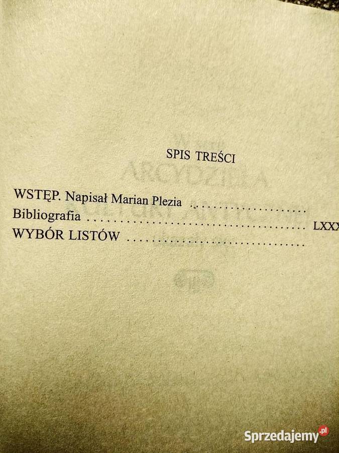 Cycero Wybór listów Antykwariat Wawa Bródno Warszawa