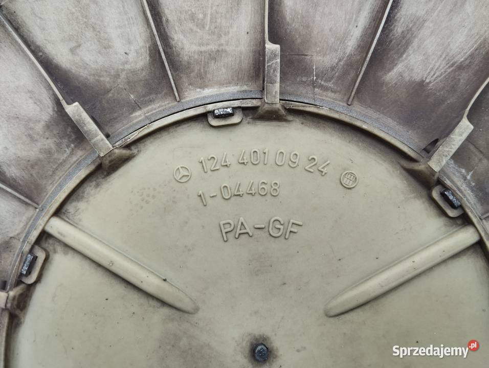 Kołpak Mercedes 15 1244010924 sztukę grafit Kamieniec