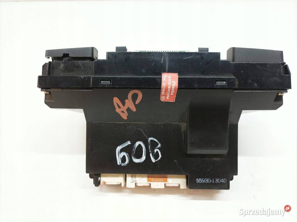 PANEL NAWIEWU BRAK PRZYCISKU 8865013030 Toyota osobowe świętokrzyskie sprzedam