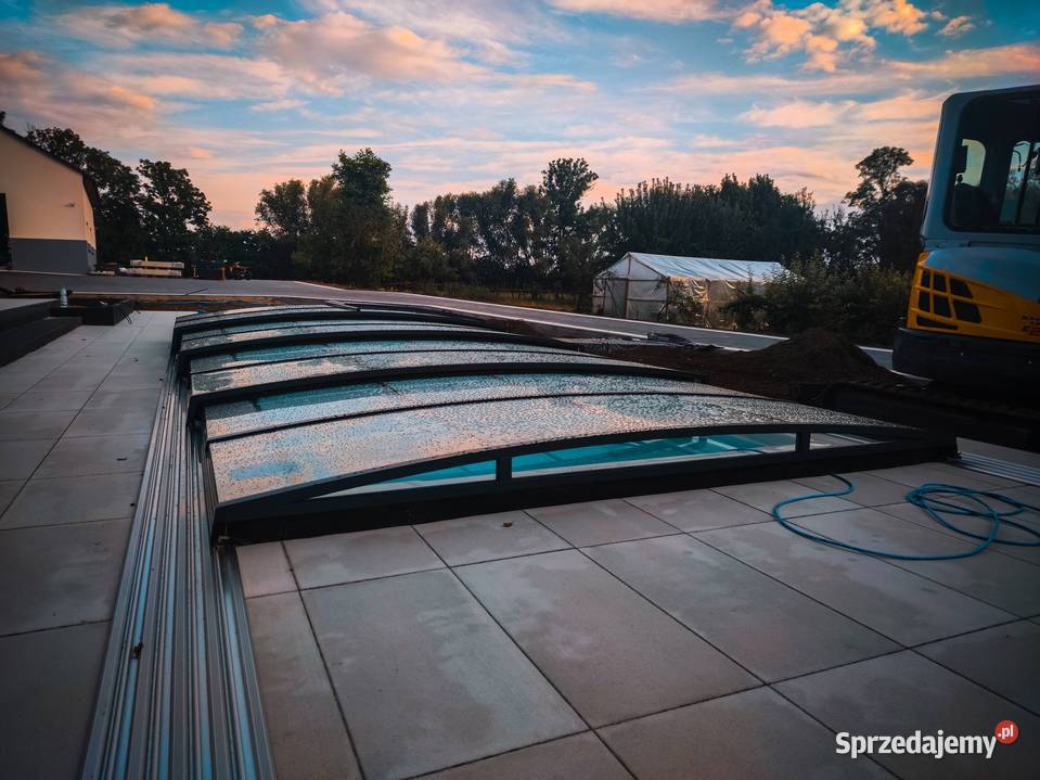Zadaszenie basenowe basenu 370x850x60 System Szydłowiec