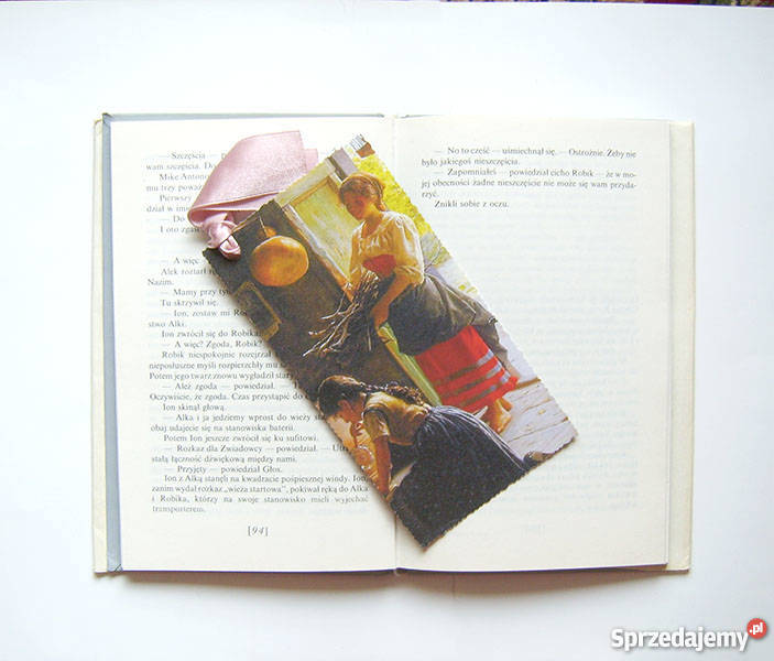 zakładka z obrazami kobiet zakładka vintage