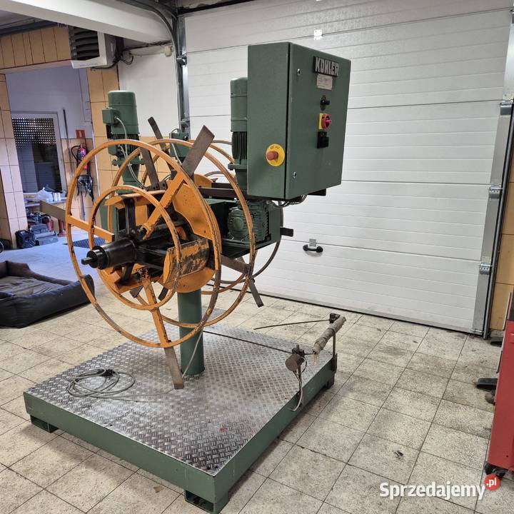 Rozwijak Odwijak podwójny z napędem KOHLER Łękawica