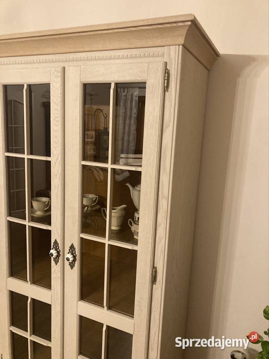 Witryna dębowa 52cm Wilczyn sprzedam