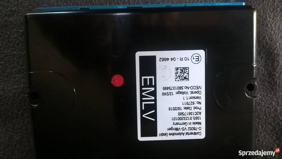 Komputer moduł silnika Iveco Daily 23 HPI EMLV małopolskie Szczawnica