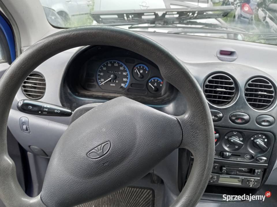 Daewoo Matiz 08 3750 kW 2000 r dawca części Szklarka Myślniewska