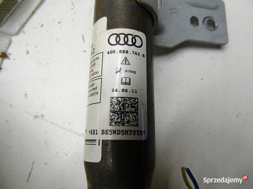 KURTYNA POWIETRZNA AIRBAG PRAWA AUDI A6 C7 SEDAN osobowe
