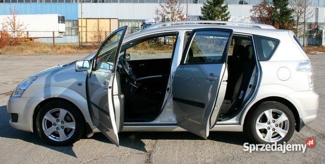 Toyota Corolla Verso 22 D4D SOL SALON nieuszkodzony Kozienice