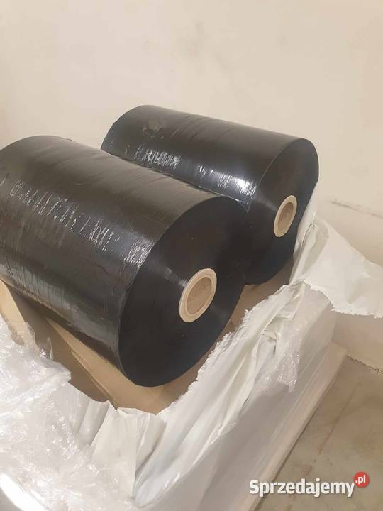 Folia stretch JUMBO czarna 23mik sprzedam