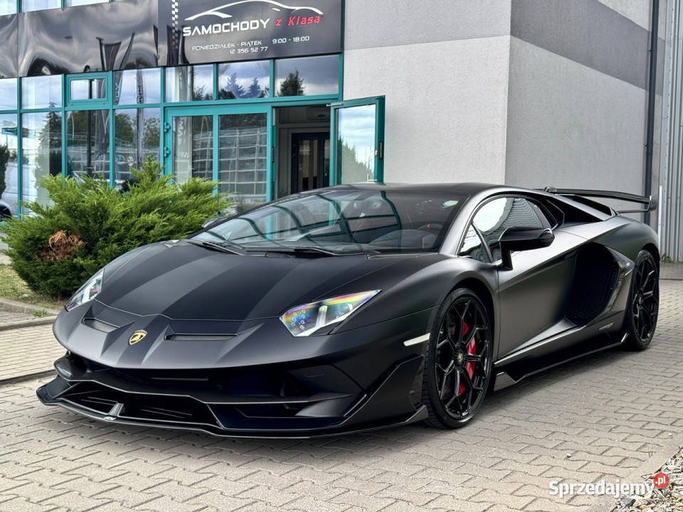 Lamborghini Aventador SVJ LP770 65l V12 Nero Węgrzce