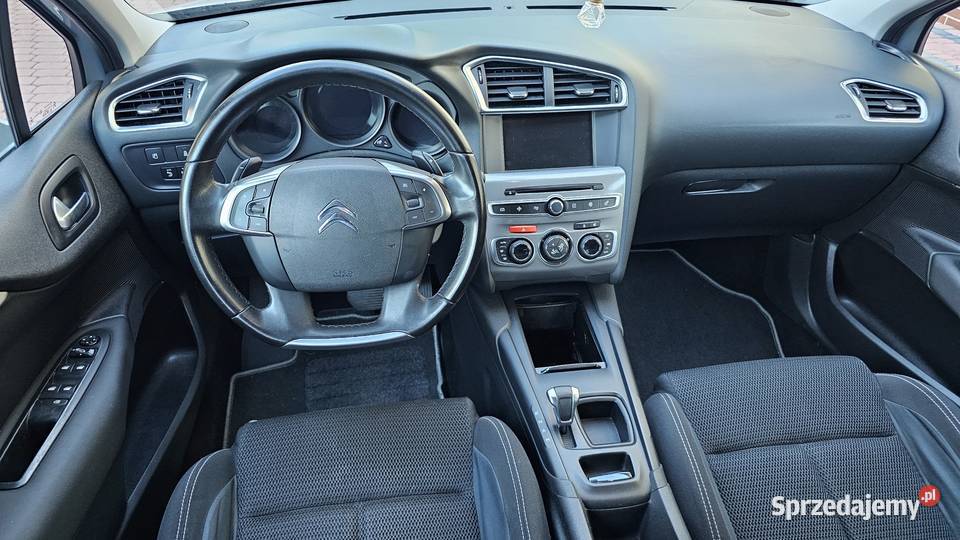 Citroen C4 II 16 eHdi 114 2015r Automat Klima srebrny Citroën Zarszyn