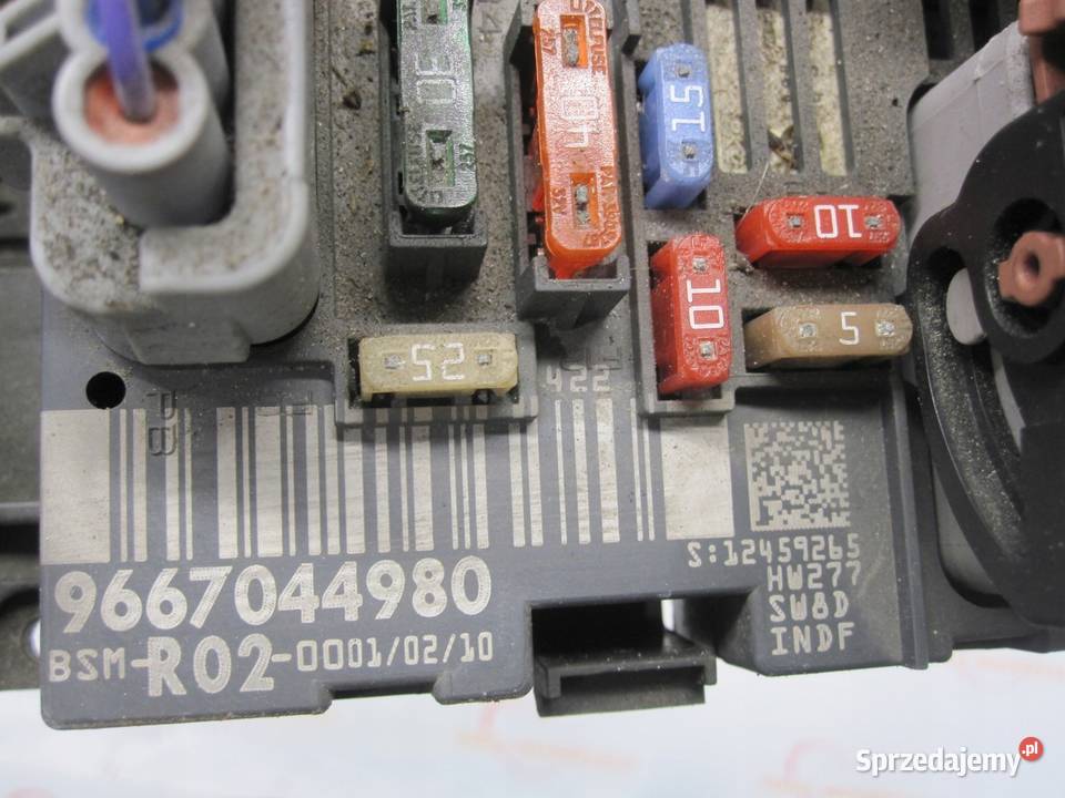 PEUGEOT 3008 16 HDI 10r moduł BSM 9667044980 Kielce