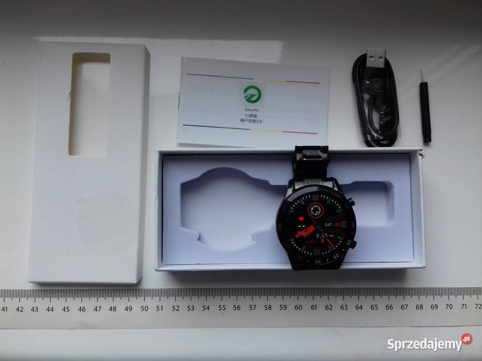 SmartWatch LIGE BW0189 Black Steel Belt BW0189A Bydgoszcz