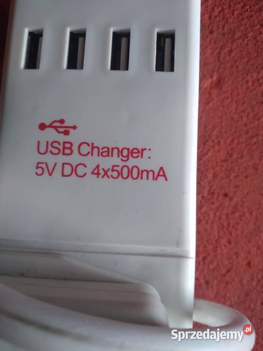 UK PRZEDURZACZ USB changer 5 u dc 4x500 ma Rybnik